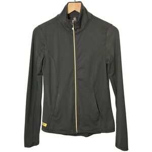 Betsey Johnson Performance Full Zip Jacket Black Athletic‎ Activewear Women's SM